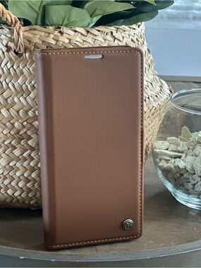 iPhone 14 Pro Max Wallet Case Folio Magnetic Leather Flip Cover NEW